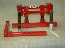 What You See Is What You Get.  The unpainted parts are the stage I and II lift legs